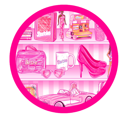 Preorder ends 3/7- Pink Doll Shelves(Ships Early June)